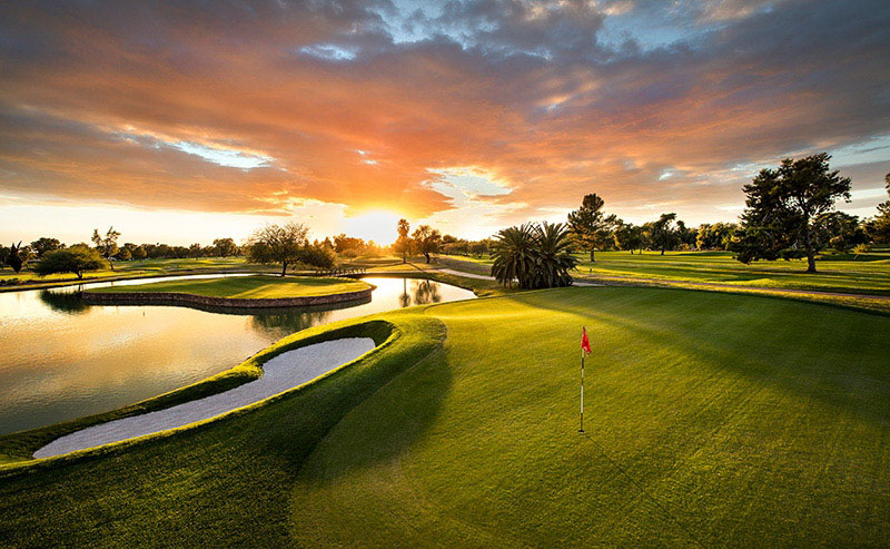 For over 50 years, the Gold Course has been recognized as one of Arizona’s most challenging and respected golf courses. Nicknamed “Arizona’s Monster,” the Gold Course has hosted many signature tournaments over the years, including numerous U.S. Open Qualifiers, U.S. Amateur Qualifiers, several NCAA Regional Championships, and the annual Patriot All-America Invitational – one of the top amateur competitions in the world. The 7,345 yards, par 72 course has also received various industry awards and accolades since opening in 1965, including being named one of the “Top 100 Golf Courses in America.”Wigwam Gold course